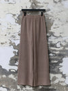 INTO THE EAST 25 Autumn/Winter Khaki/Black Knitted Hollow Straight Pants ITE-E1DGSS020GY20PT-KQH Khaki (E1DGSS027CM20PT)